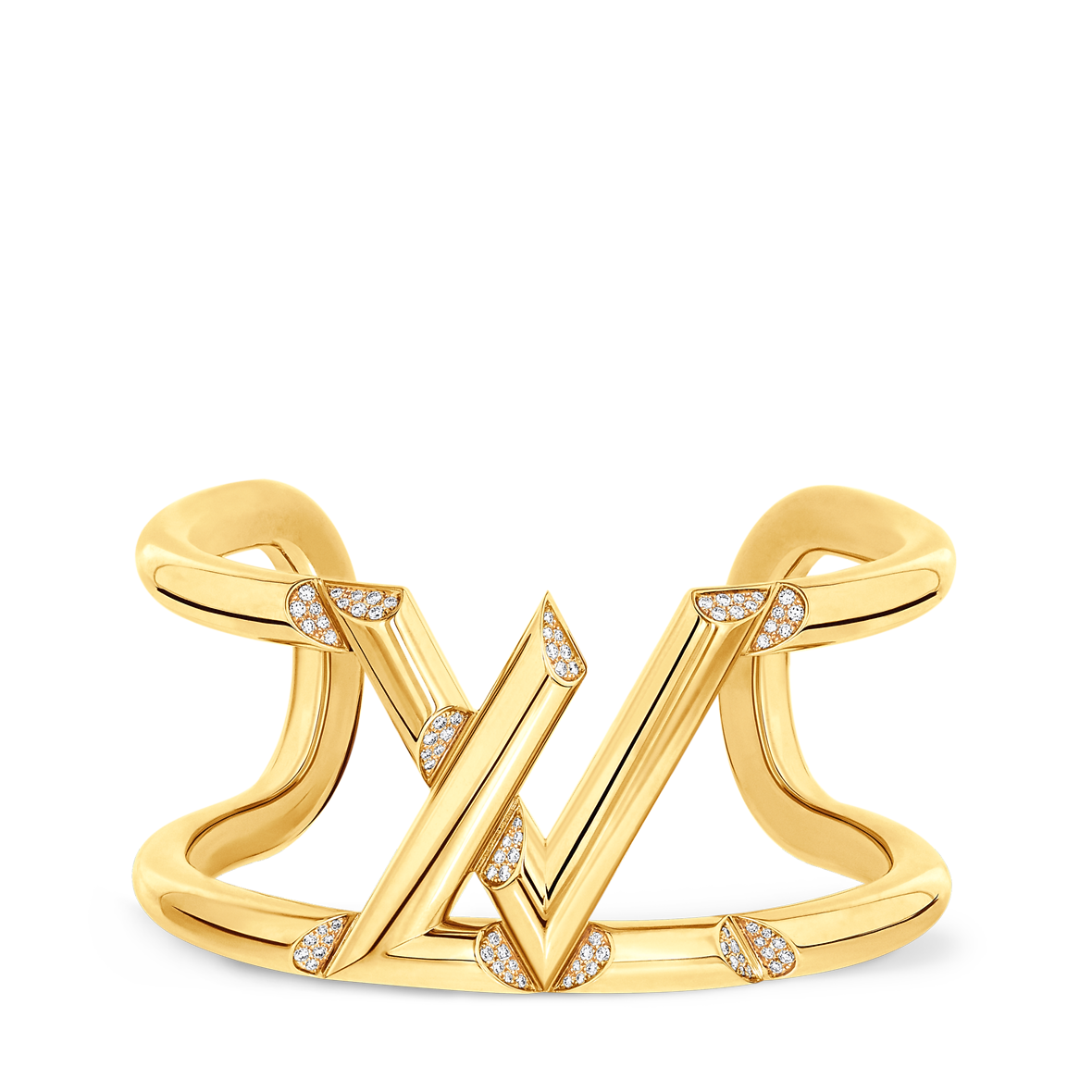 lv armband gold